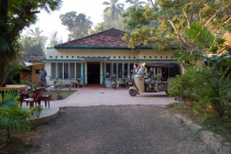 Příjezdová cesta k Amarasinghe´s guest house