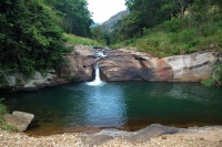 Jezírko nad vodopádem Diyaluma