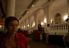 Venkovní restaurace v Galle Face hotelu Venkovní restaurace v Galle Face hotelu