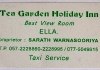Vizitka Tea Garden Holiday Inn